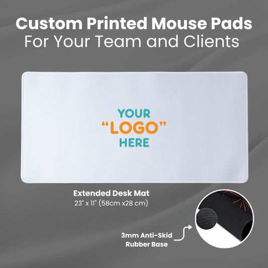 Custom Printed Mouse Pads 11 x 23 inches
