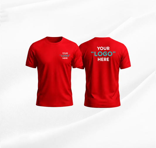 Custom Printed Round Neck T-shirts