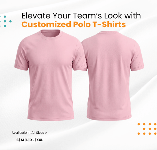 Custom Printed Round Neck T-shirts